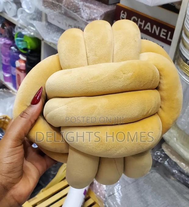 Knot Pillow Round Ball-Alp - thumbnail 2