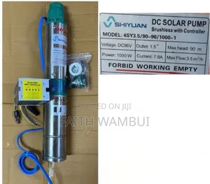 Shiyuan Dc Solar Water Pump Brushless With Controller