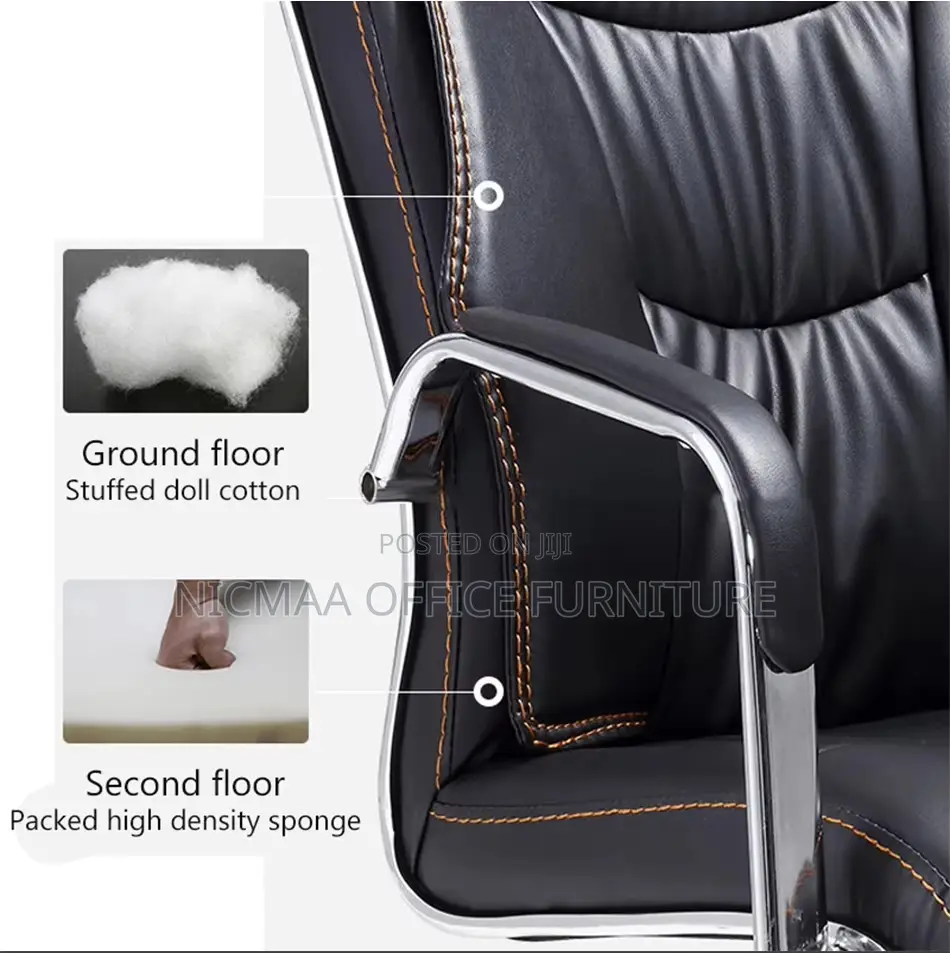 Sleek, Supportive Stylish Executive Cantilever Office Chair