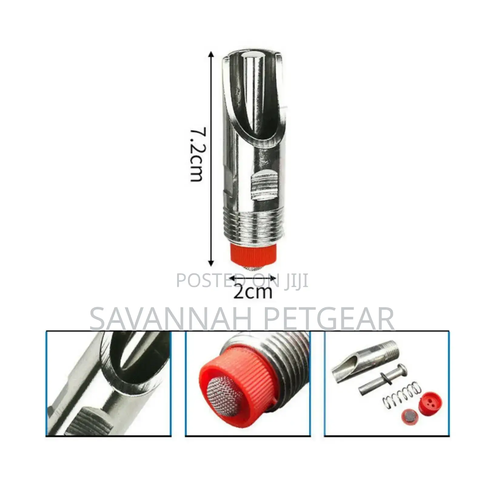 High Quality Automatic Pig Nipple Drinkers - 1/2" Stainless Steel