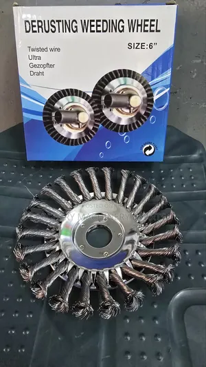 6" Inch Derusting Weeding Wheel Heavy Duty