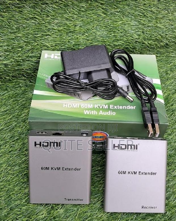 Hdmi 60 Meters KVM Extender With Audio - Plug-and-Play Simplicity - main view