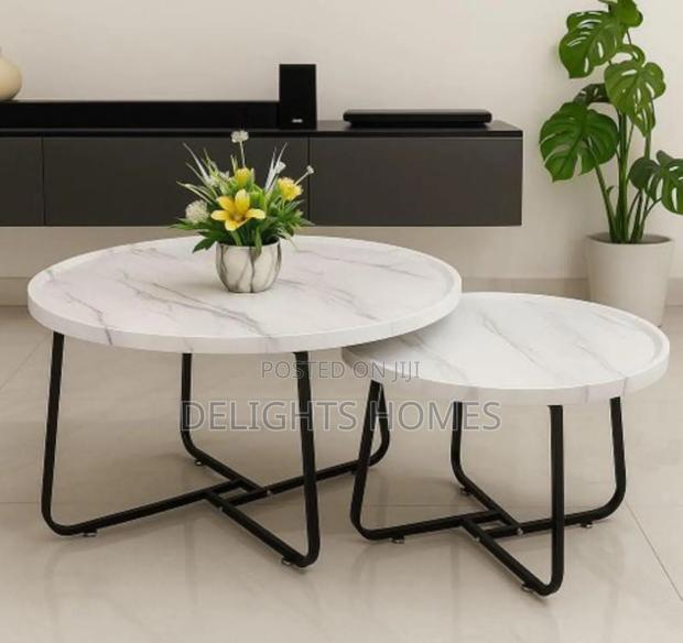 2in1 Minimalist Nesting Table-Hh - main view