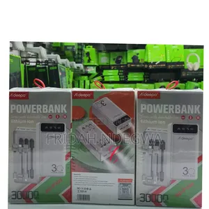Aldeepo Ad-Pd999 30,000mah Power Banks With 3 Cables