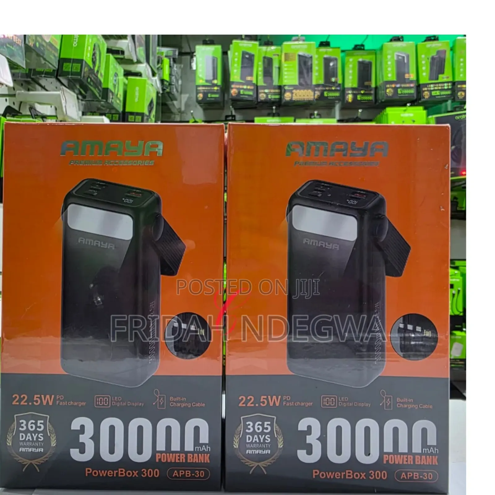 Amaya Powerbox 300 Apb-30 30,000mah 22.5w Pd Fast Charging Power Bank