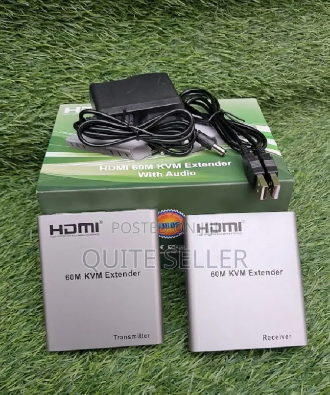 Hdmi Extender 60m KVM Usb for Keyboard and Mouse Control