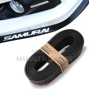 Sport Black Samurai Rubber Lip for Front and Rear Bumpers
