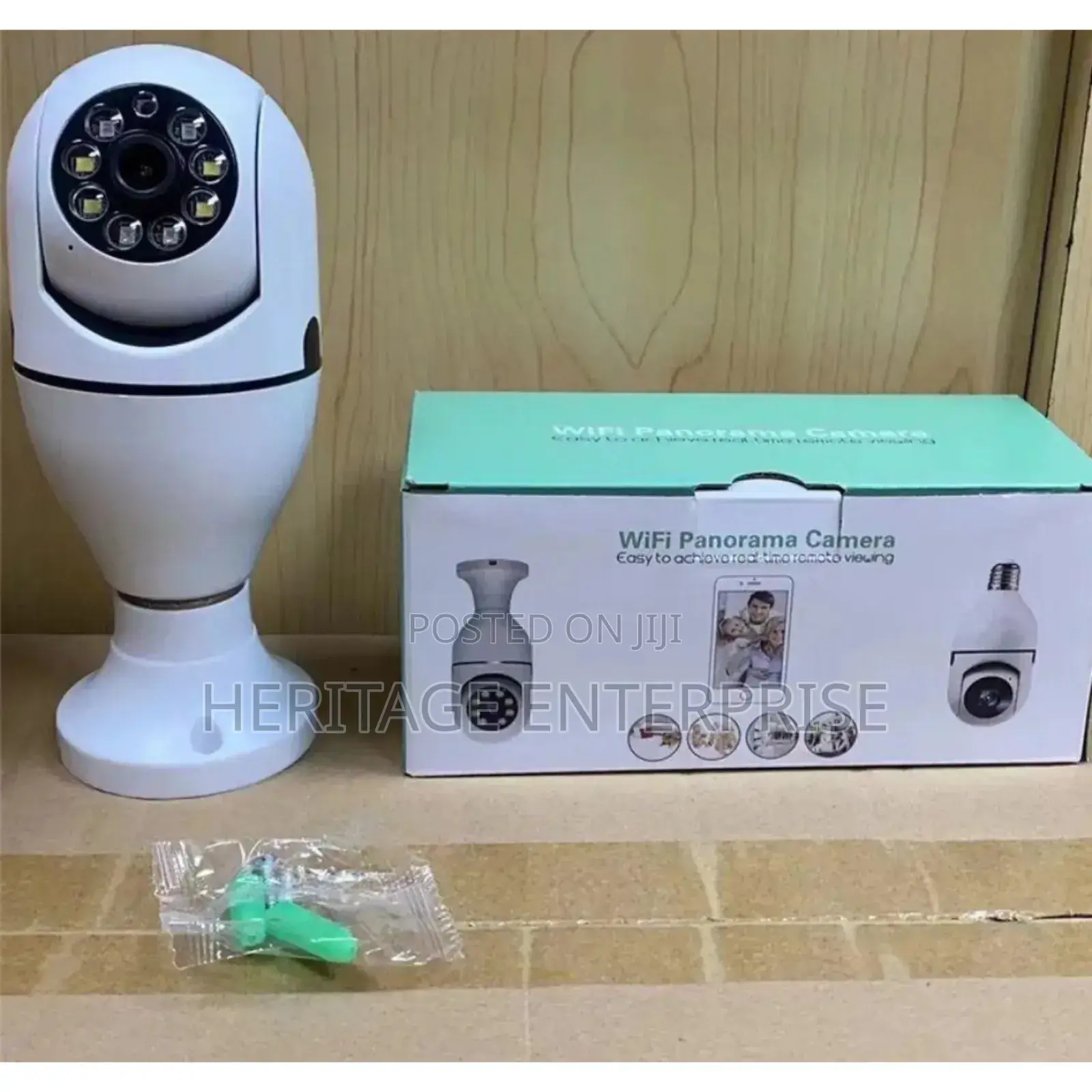 *360° Rotating Wifi Camera Bulb