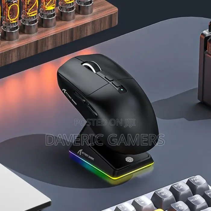 Attack Shark X1 Wireless Gaming Mouse With RGB Charging Dock