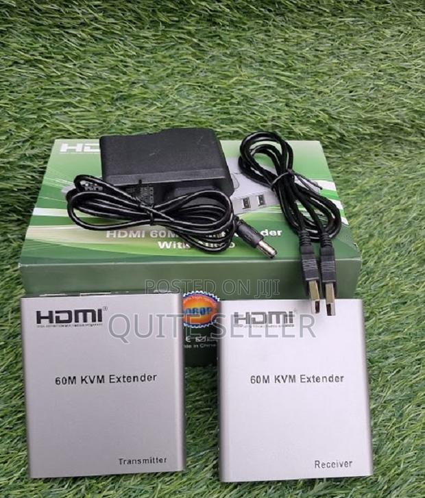60m KVM Hdmi Extender With Audio - Low Temperature and High Safety
