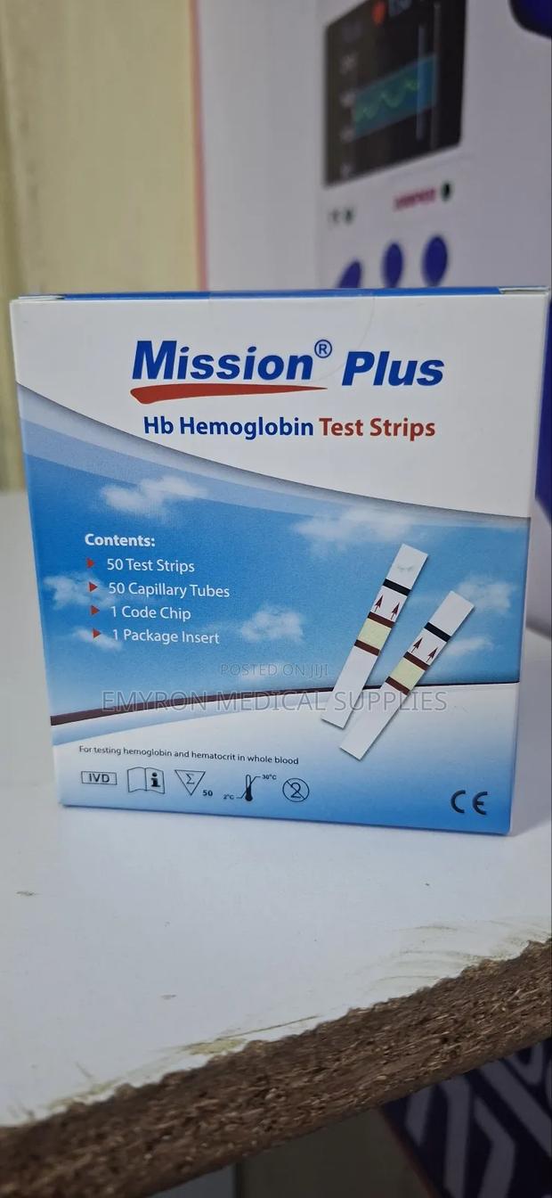 Haemoglobin Test Strips(Mission Plus) - main view