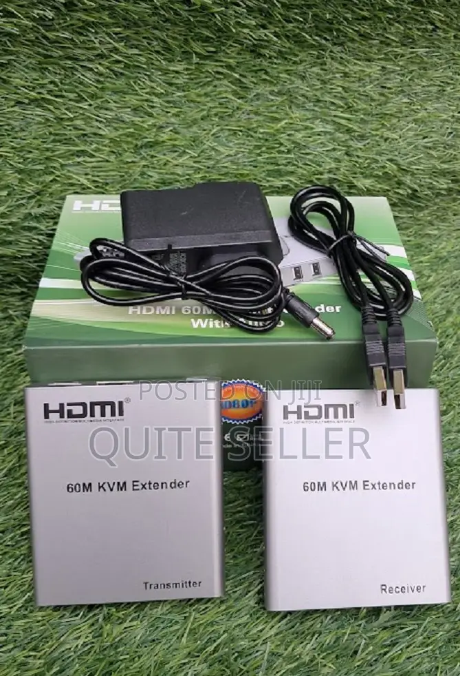 Usb Dvi Cat 5 KVM Extender (1024 X 768 at 60m) - 60 M Using Cat 5e Cable