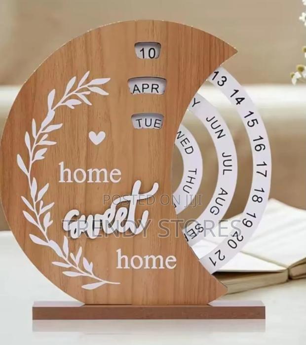 Wooden Block Calendar
