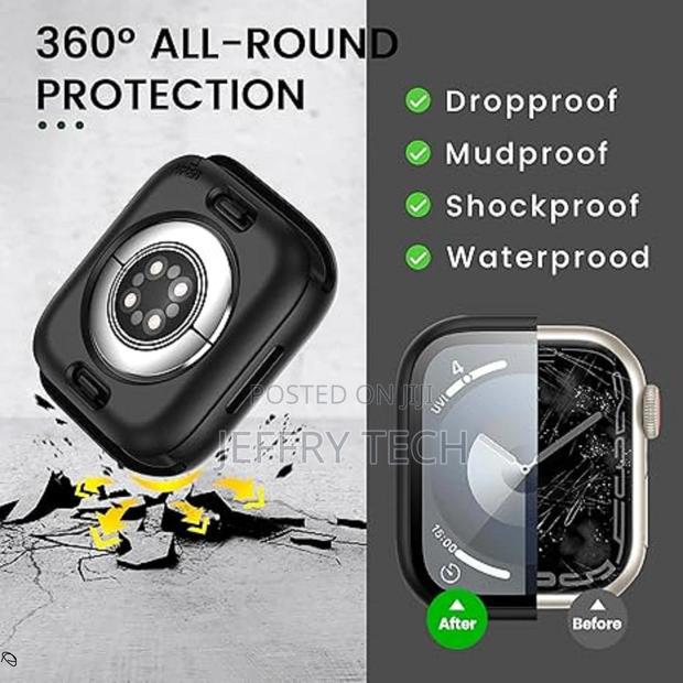 Goton Waterproof Hard Case for Apple Watch Screen Protector 41mm - thumbnail 3