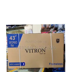 Vitron 43" Smart Android Frameless With Bluetooth