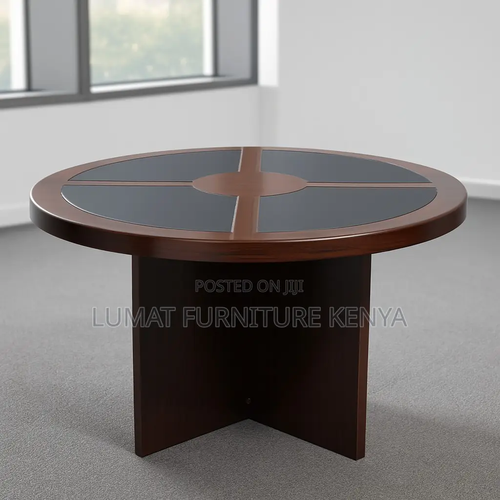 4-Person Executive Round Table – Boardroom/Office Use