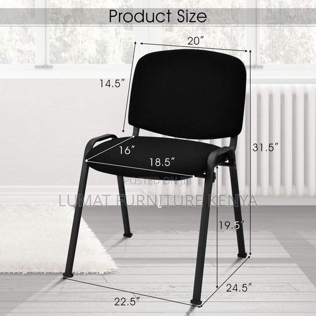 Comfortable Fabric Stackable Tosca Chair – Office/Events - thumbnail 3