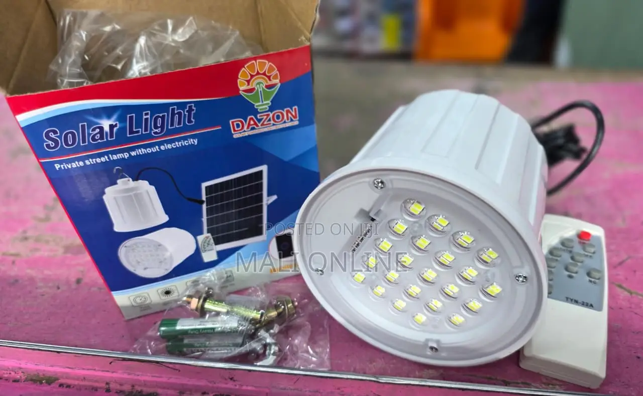 Ip65 Waterproof 150w Solar Led Bulb Light High Brightness Energysaving
