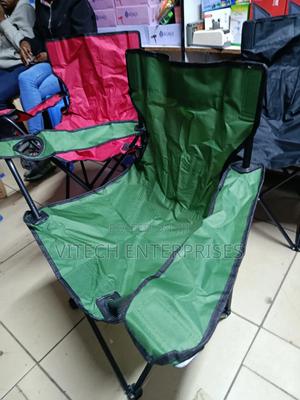 Foldable Camping Chair Green - thumbnail 2