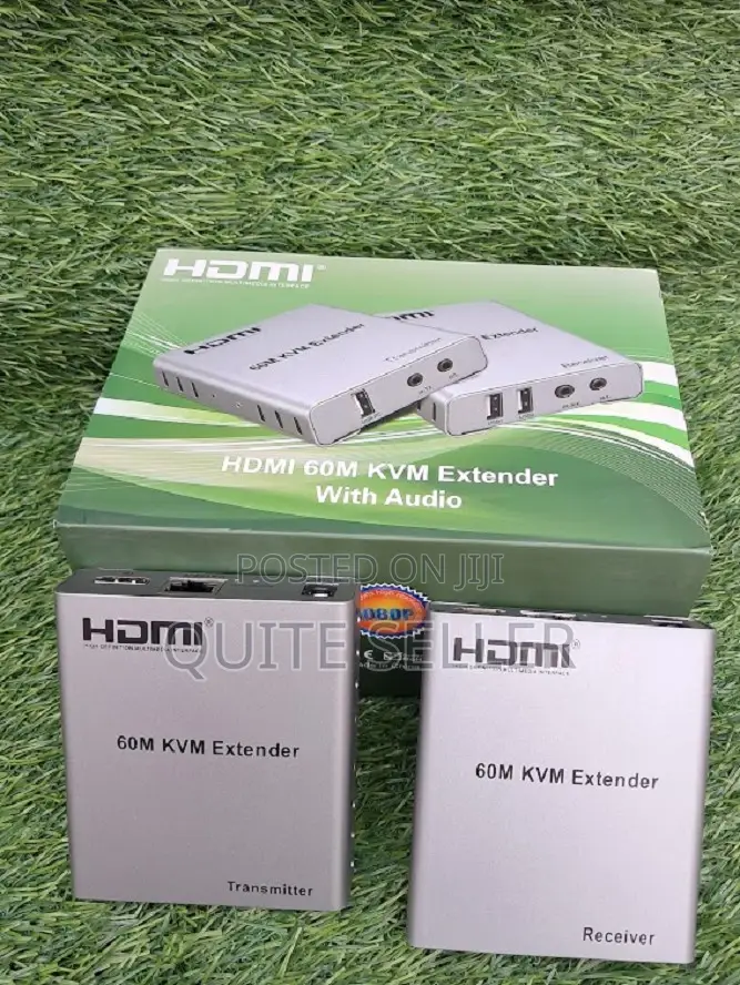 Hdmi KVM Extender Over Cat6 (60m), 1080p at 60hz With Low Temperature
