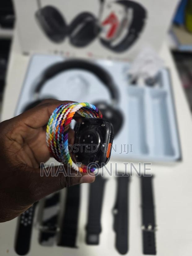 P9 Ultra 2 Smartwatch Combo Set 2.20” Hd Display, Bluetooth Calling, - thumbnail 5