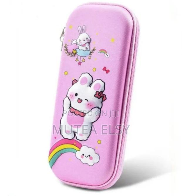 Pink Cute 3d Pencil Pouch - thumbnail 2