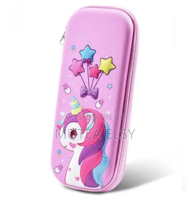 Pink Cute 3d Pencil Pouch - thumbnail 3