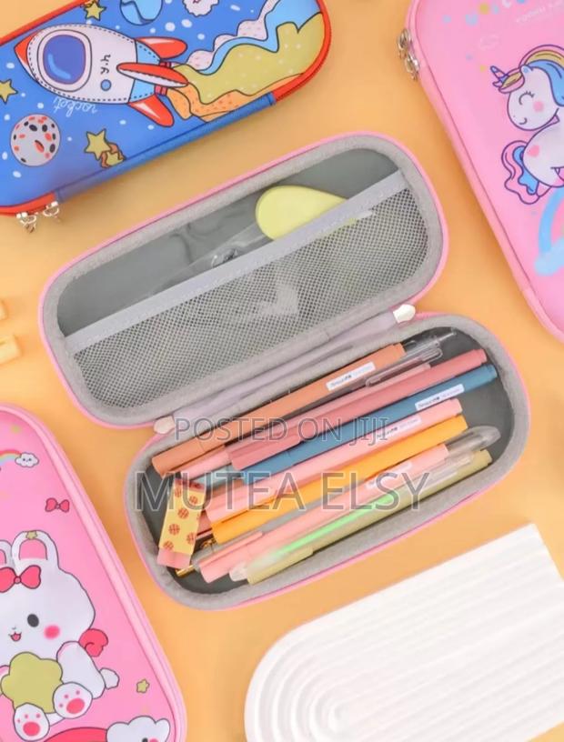 Pink Cute 3d Pencil Pouch - thumbnail 5