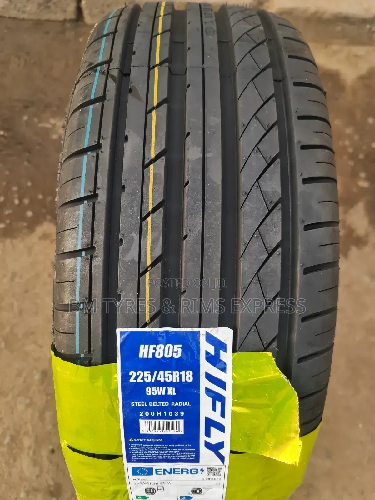 225 /45 R18 Hifly Tyres (Highway)