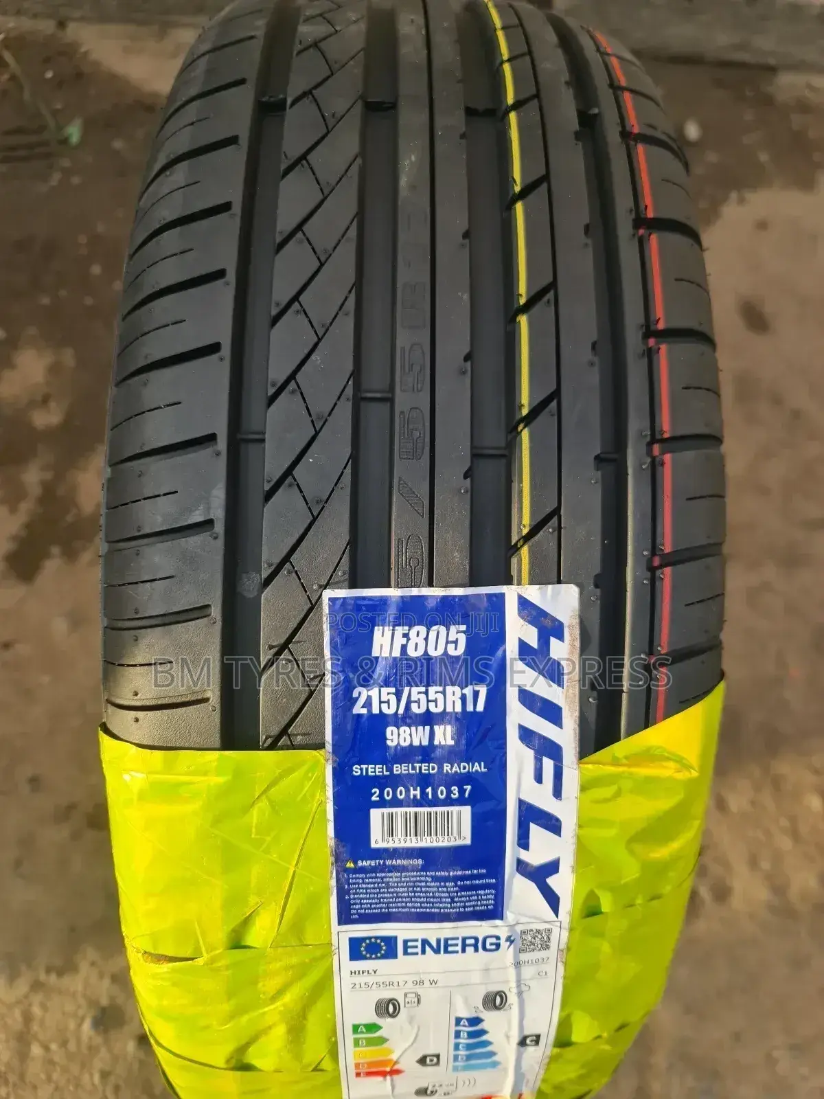 215 /55 R17 Hifly Tyres
