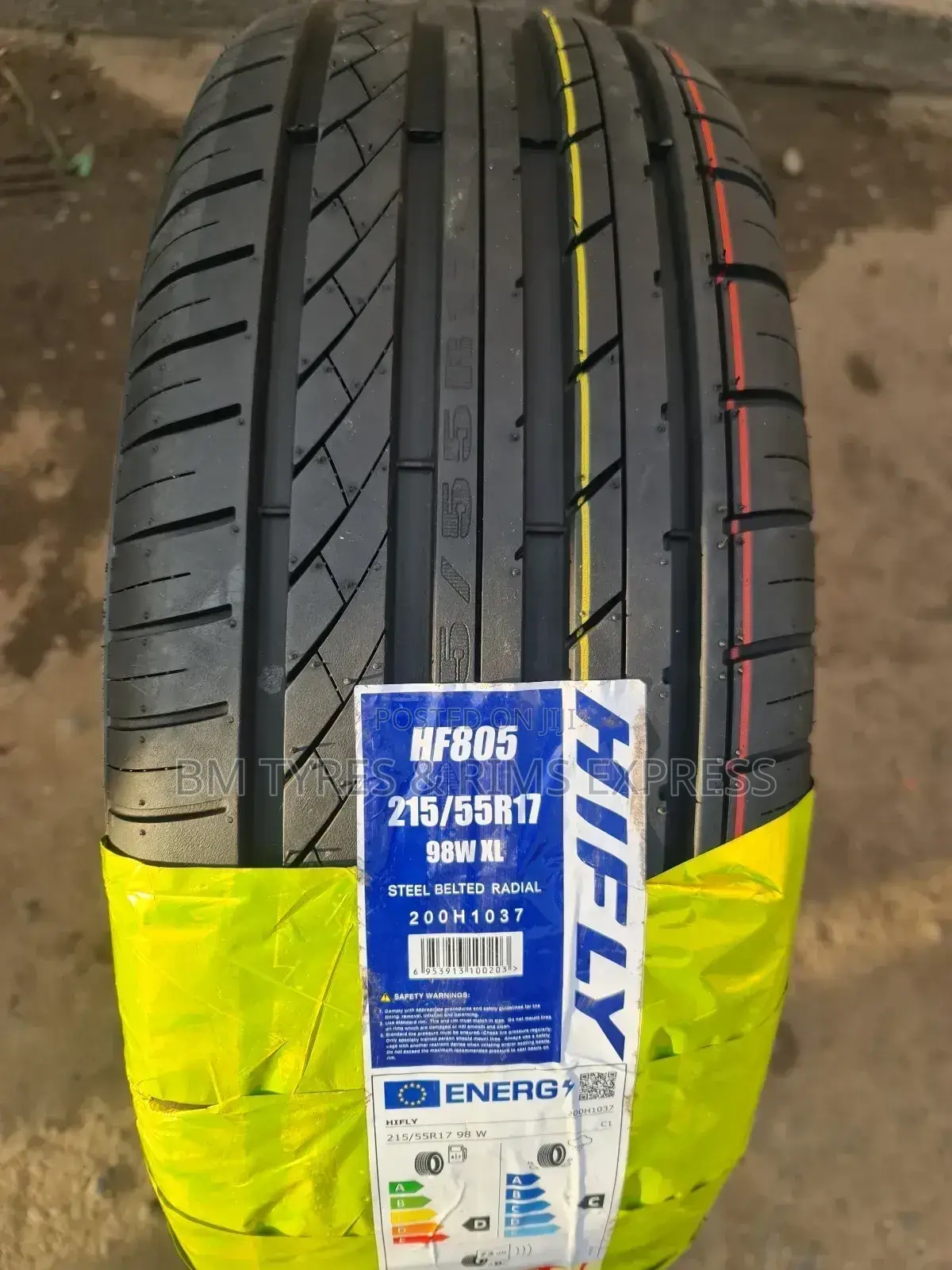 215 /55 R17 Hifly Tyres