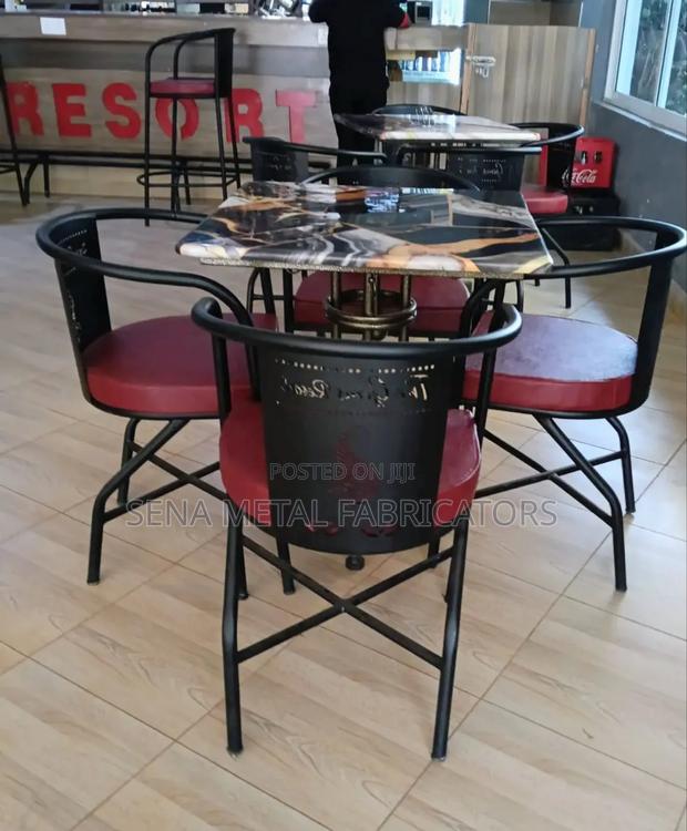 Modern Restaurant Dining Set. - main view