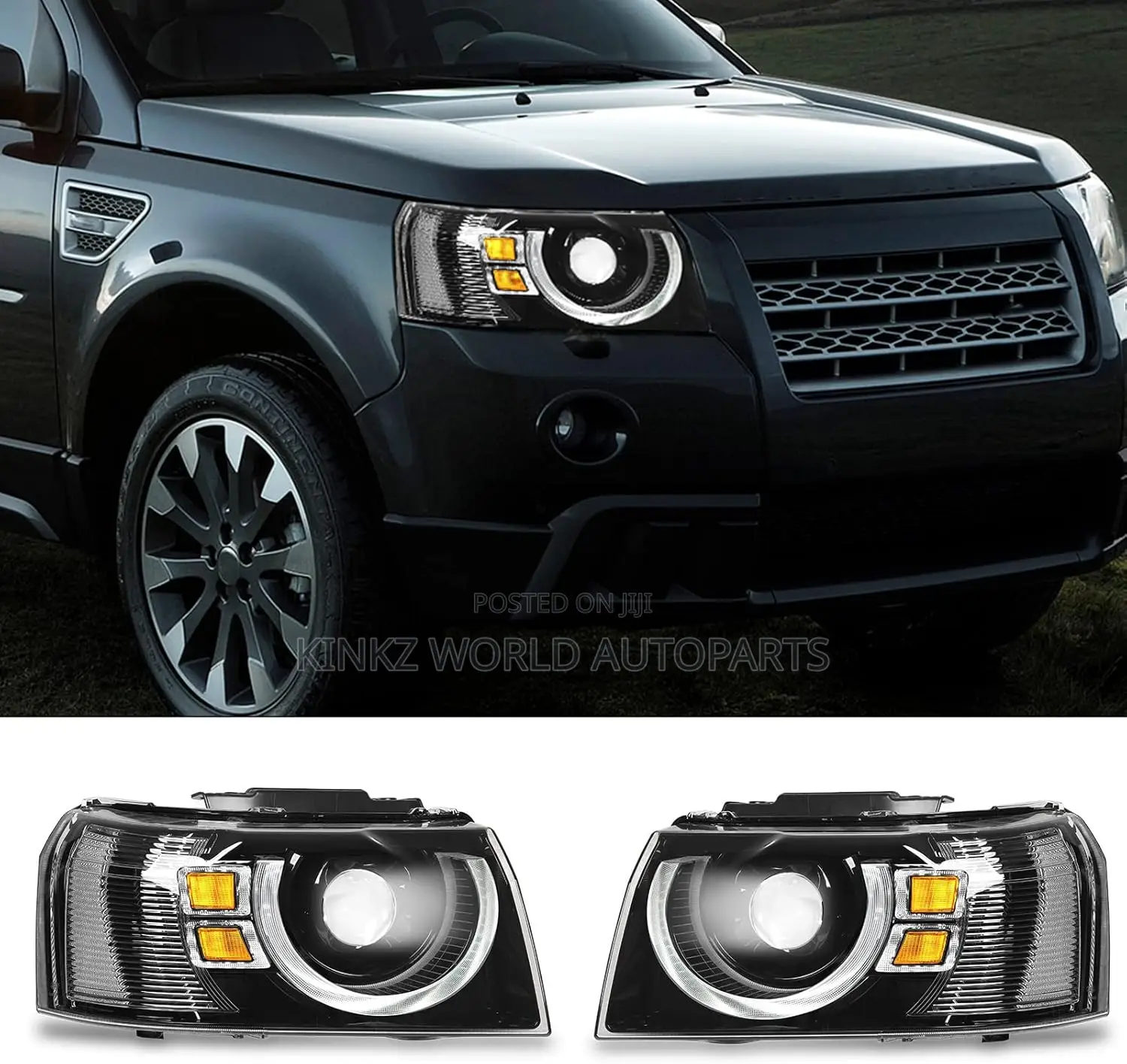 Land Rover Defender Freelander 2 Upgrade Led Headlight
