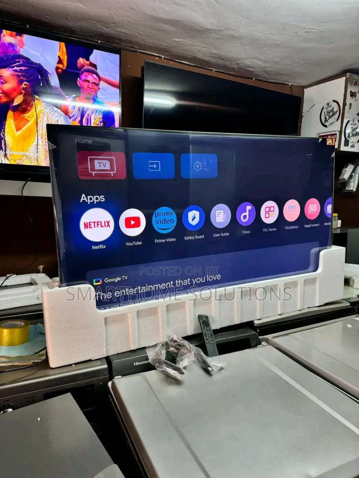 TCL 55” Inch Qled + Google Tv (2025) Model 55