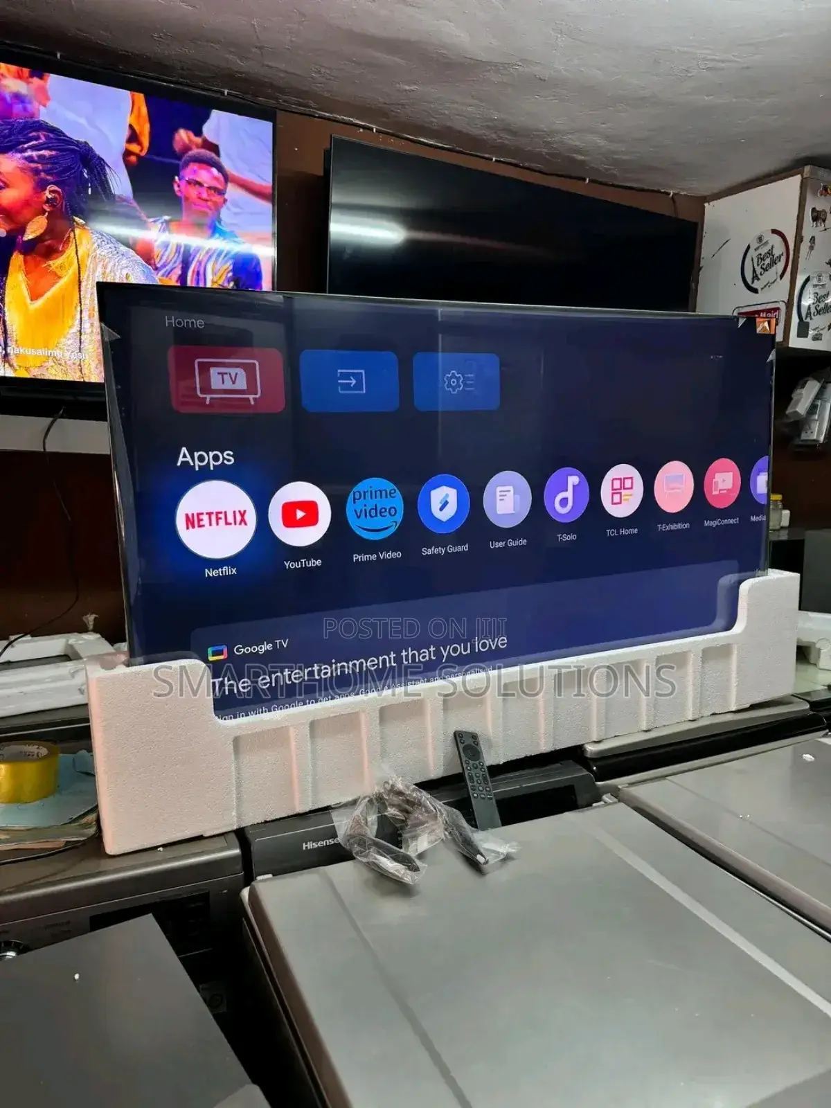 TCL 55” Inch Qled + Google Tv (2025) Model 55
