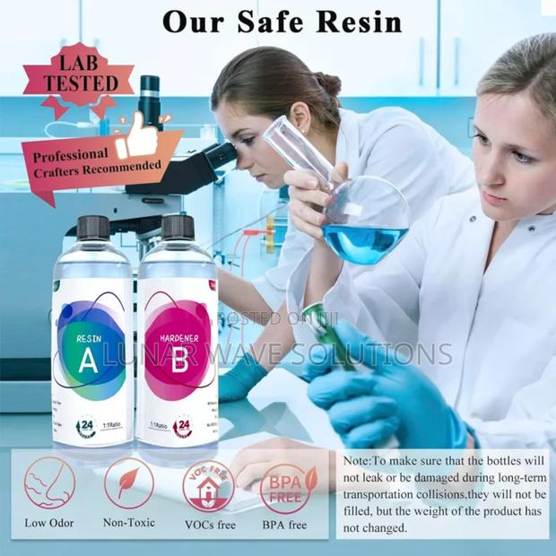 Fast Curing 500g Epoxy Resin - thumbnail 3