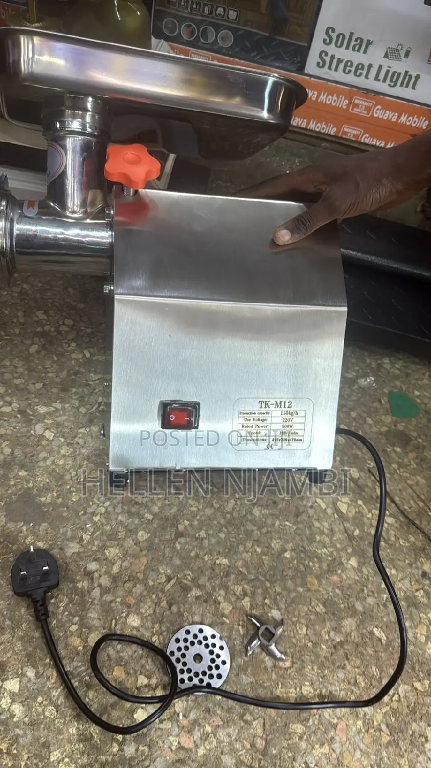 Tk Multifunctional 900w Electric Meat Mincer M12