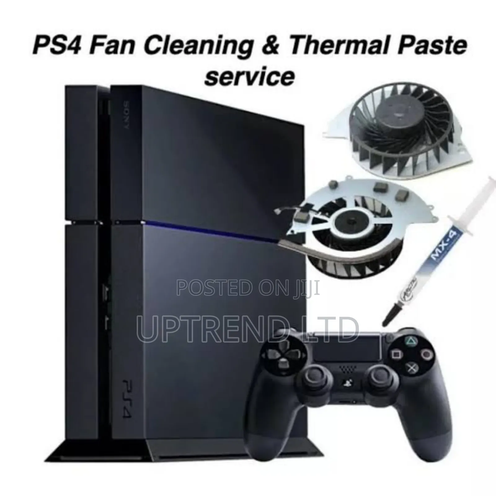 Ps4 Fan and Thermal Paste Service
