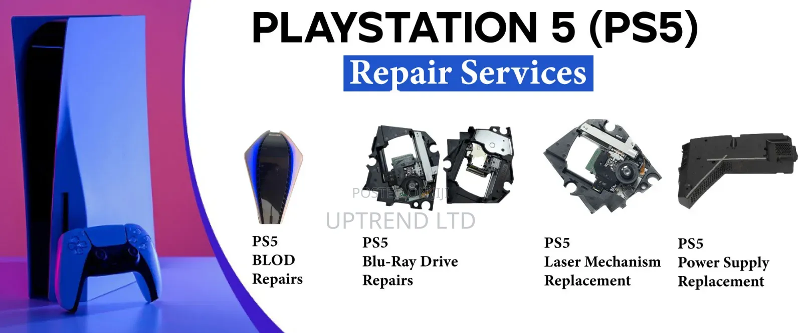 Playstation 5 (Ps5 ) Repair Services