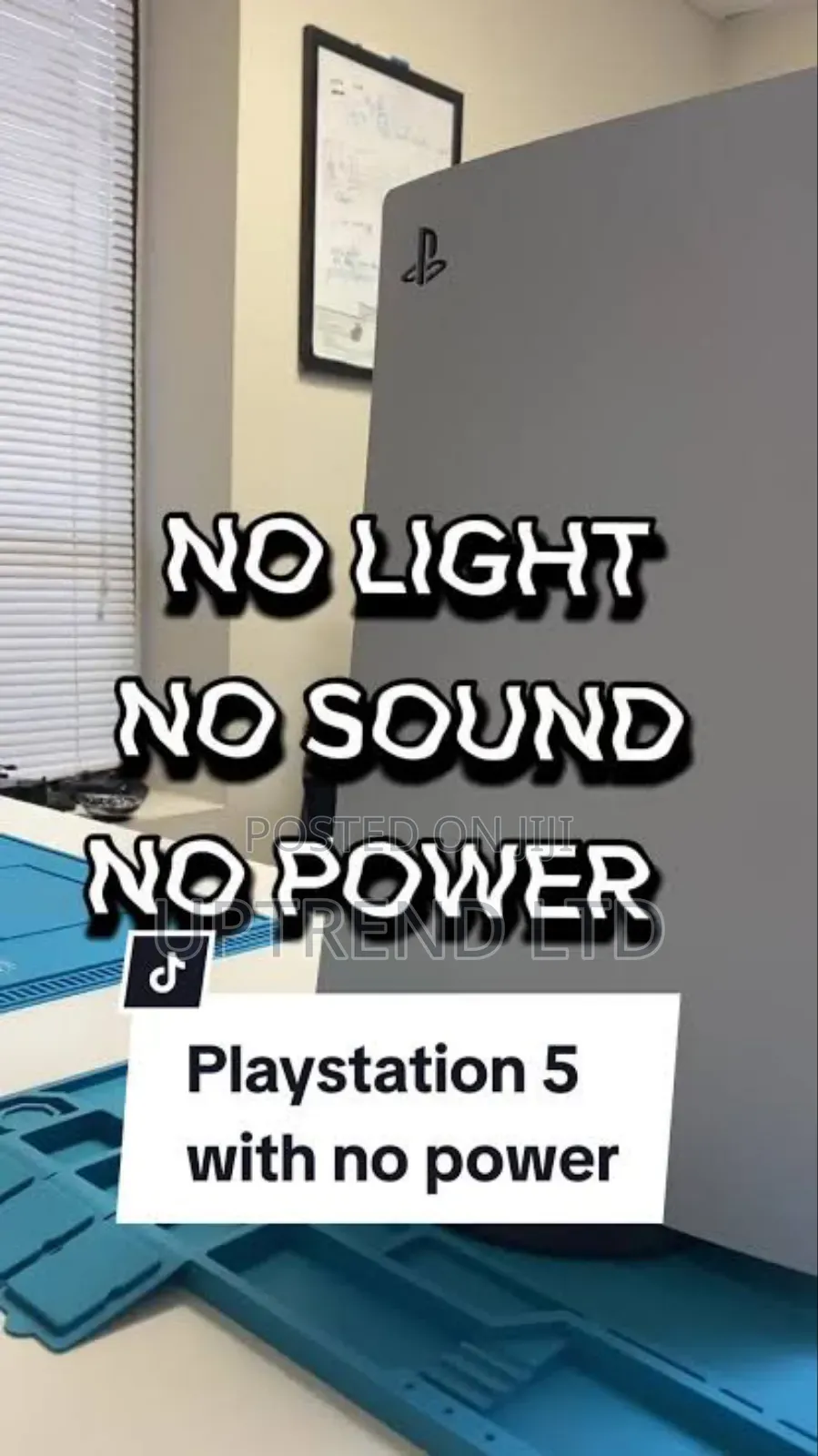 No Light ,No Sound ,No Power Ps5 Repair