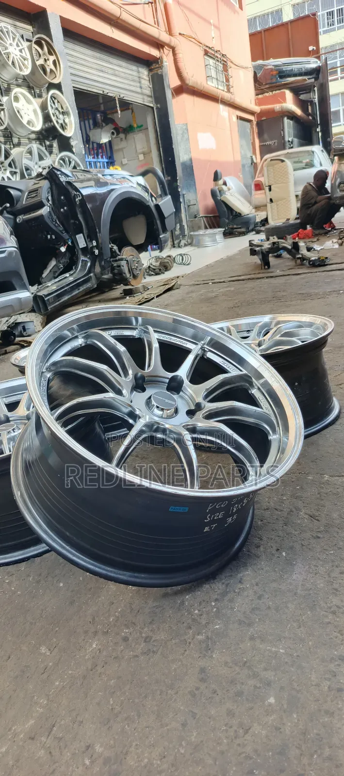 18" BMW Alloys Rims by Work Emotions.