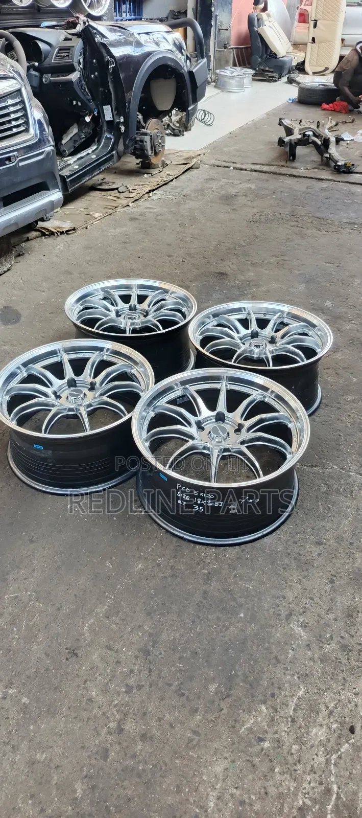 18" BMW Alloys Rims by Work Emotions.