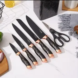 7 PCS Marble Knives