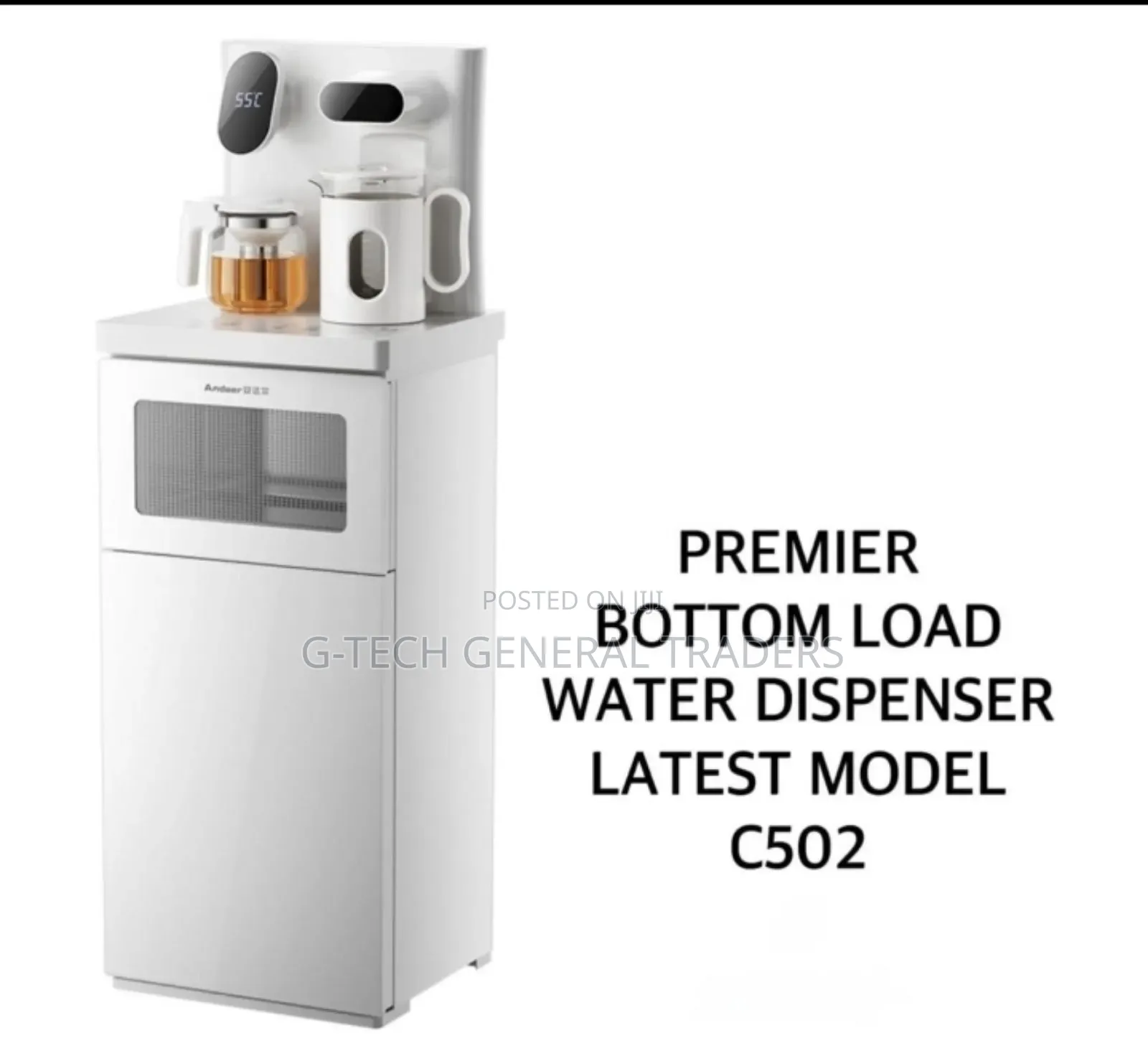Premier C502 Hot§Cold Bottom Loader Dispenser With Coffee Maker