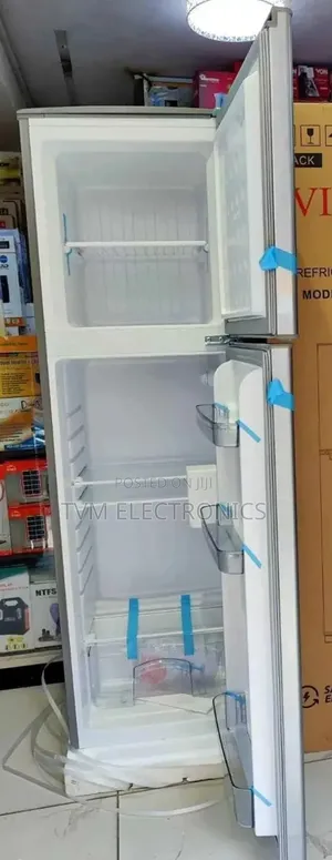 Vitron Vdr170ds 170 Liters Double Door Fridge Silver Hairline