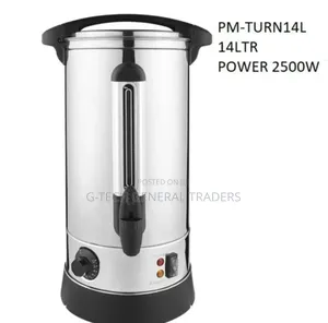 Premier Pm-turn14l 2500w Stainless Steel Electric Tea Urn