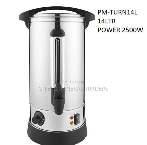 Premier Pm-turn14l 2500w Stainless Steel Electric Tea Urn