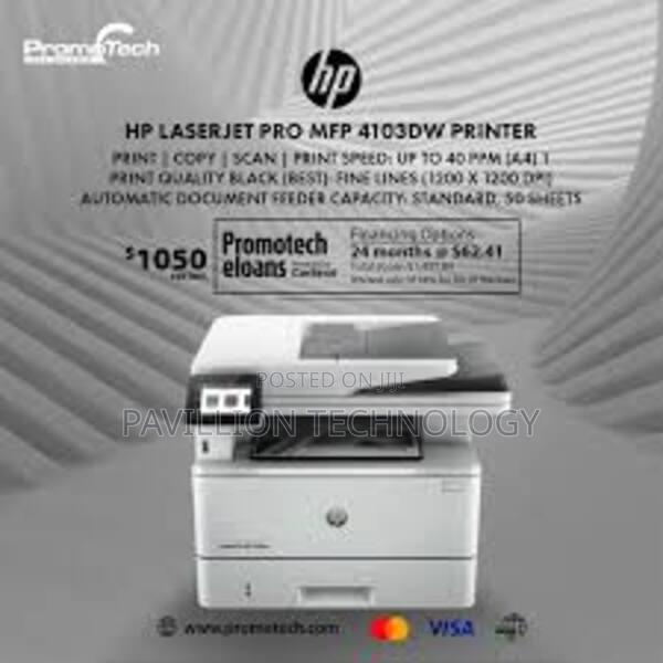 Hp Laserjet Pro MFP 4103dw Printer