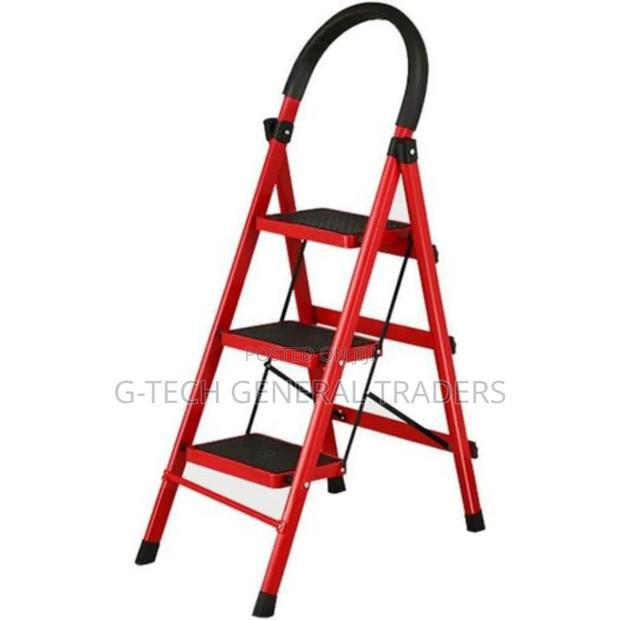 3 Step Anti Slip Heavy Duty Step Ladder - main view