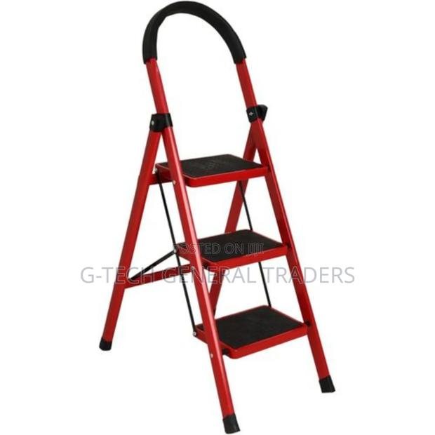 3 Step Anti Slip Heavy Duty Step Ladder - thumbnail 4